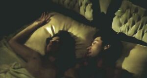 Интимная сцена на кровати с Оксаной Фандерой